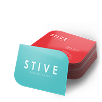die cut business cards