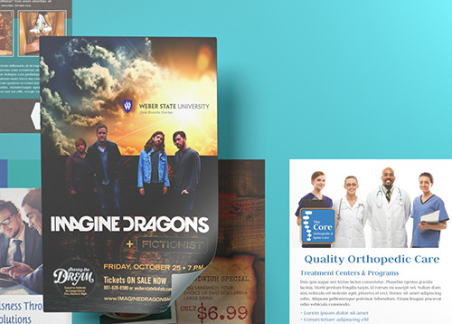 flyer printing standard and custom sizes printplace promotional flyer